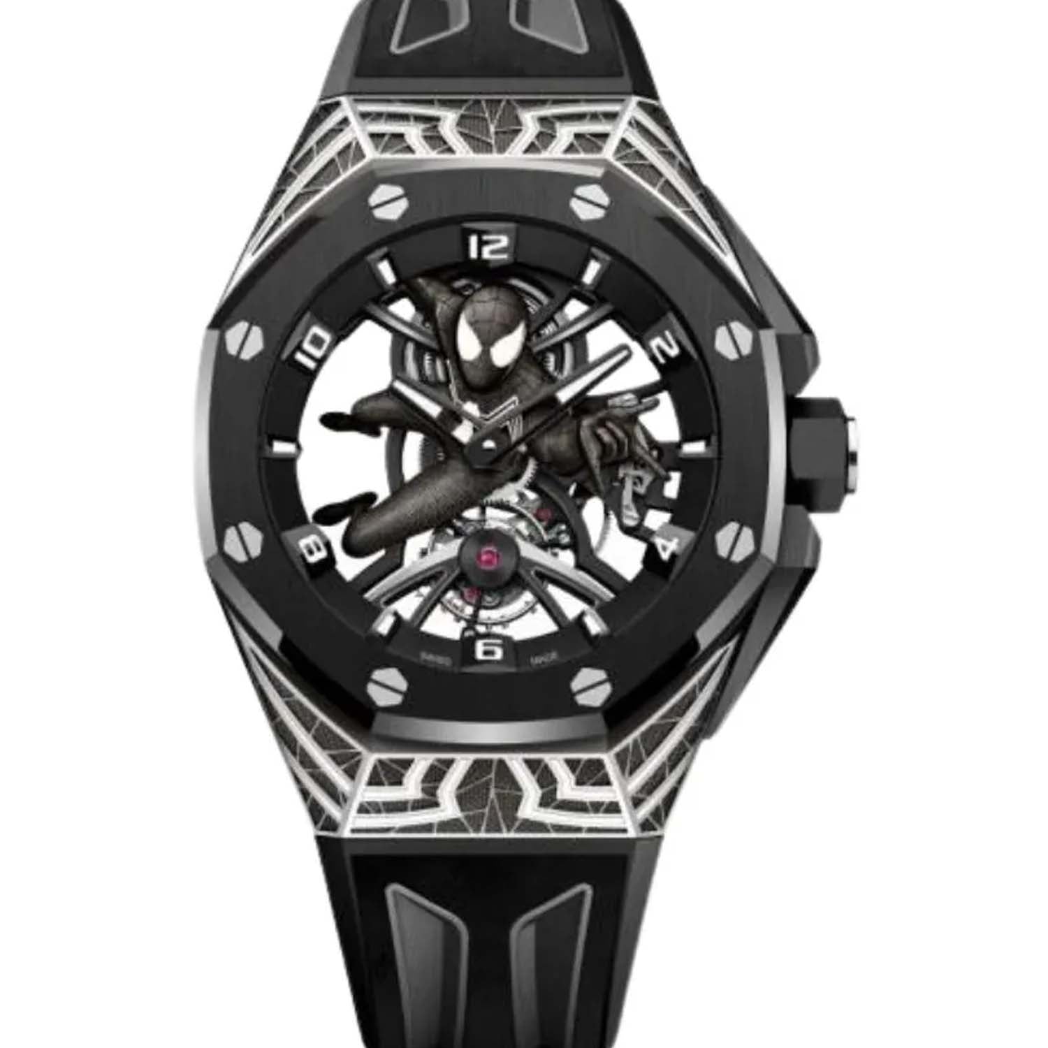 Audemars Piguet Royal Oak Concept Tourbillon " Black Suit Spider Man" 42mm