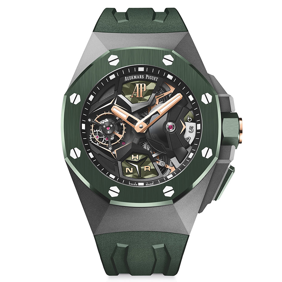 Audemars Piguet Royal Oak Concept Flying Tourbillon GMT 44m 26589IO.OO.D056CA.01 Skeleton Dial