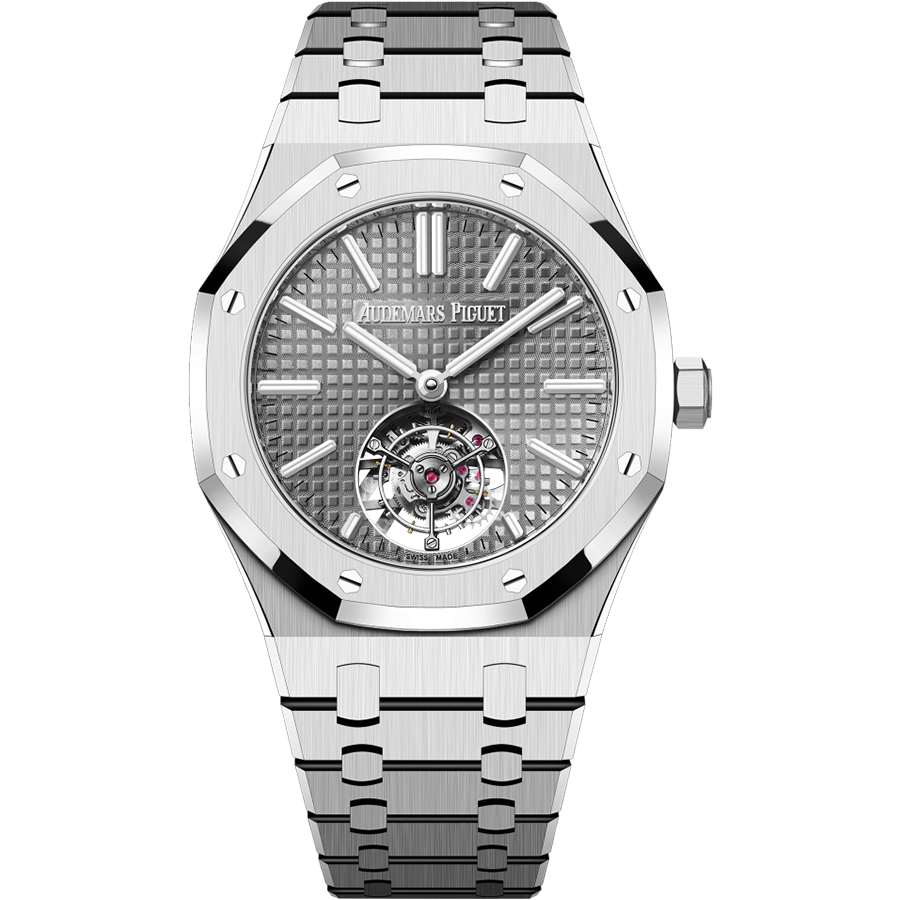 Audemars Piguet Royal Oak Selfwinding Flying Tourbillon 41mm 26730ST.OO.1320ST.06 Grey Dial