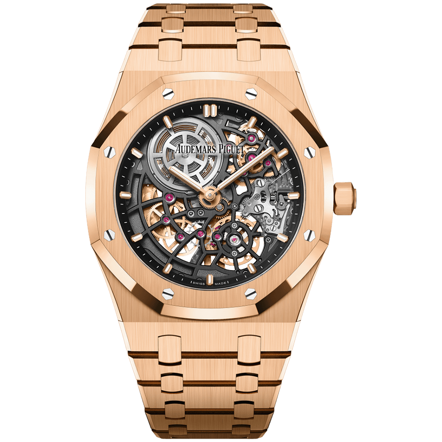 Audemars Piguet Royal Oak "Jumbo" Extra-Thin Openworked 39mm 16204OR.OO.1240OR.03 Openworked Slate Grey Dial