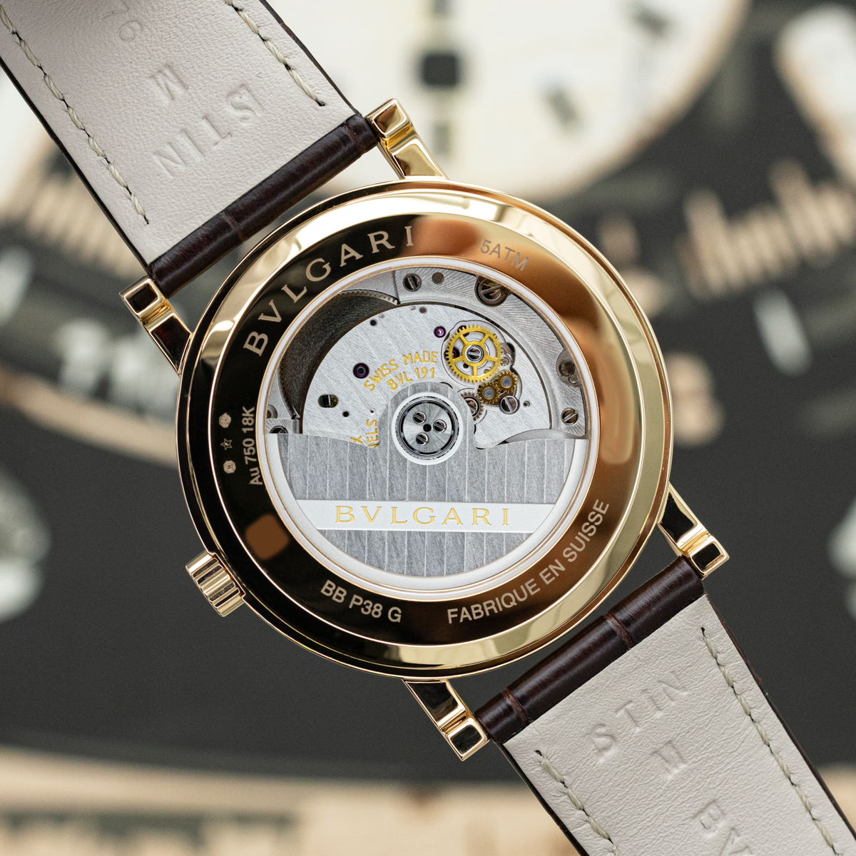 Bulgari Bvlgari Bvlgari Automatic 103968 38mm White Dial