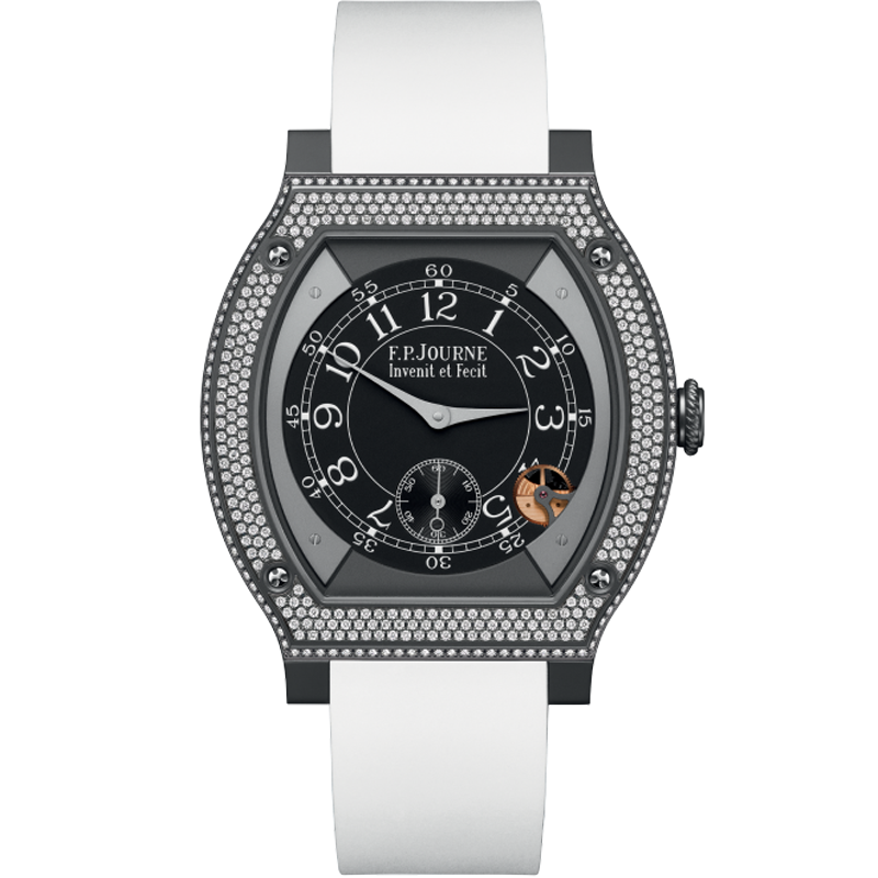 F.P.Journe Élégante Titalyt ELHT 48mm Diamond-Set Black Dial