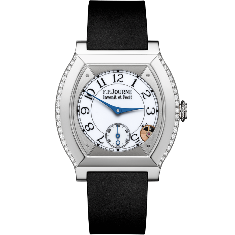 F.P.Journe Élégante Titanium 2 Rows of Diamonds ELT 40mm White Dial