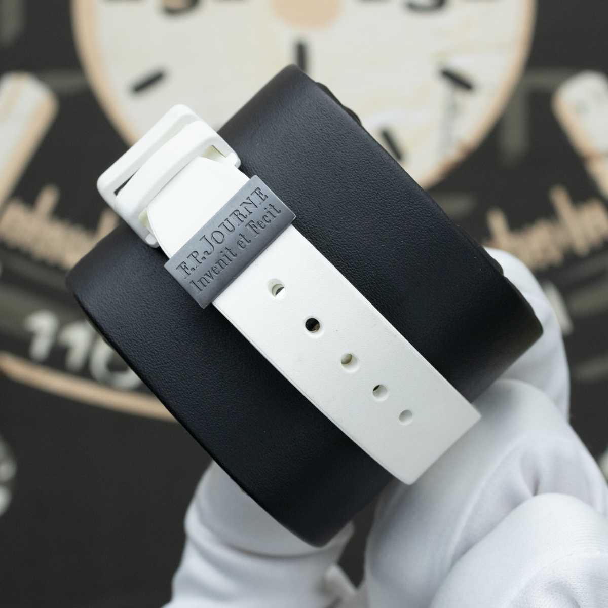 F.P.Journe Élégante Titalyt 2 Rows of Diamonds ELT 40mm White Dial