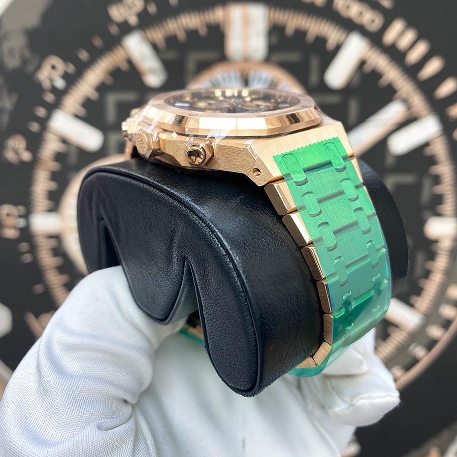 Audemars Piguet Royal Oak Chronograph 41mm 26239OR.OO.1220OR.01 Blue Dial - Gotham Trading