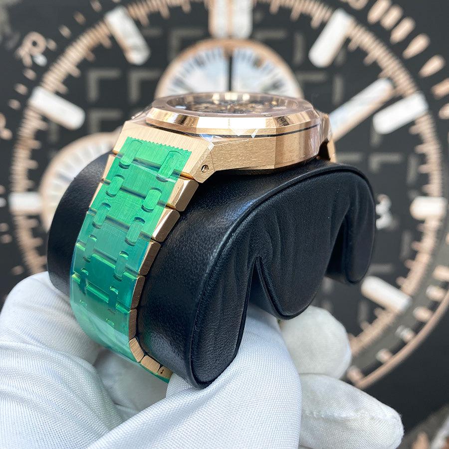 Audemars Piguet Royal Oak Chronograph 41mm 26239OR.OO.1220OR.01 Blue Dial - Gotham Trading