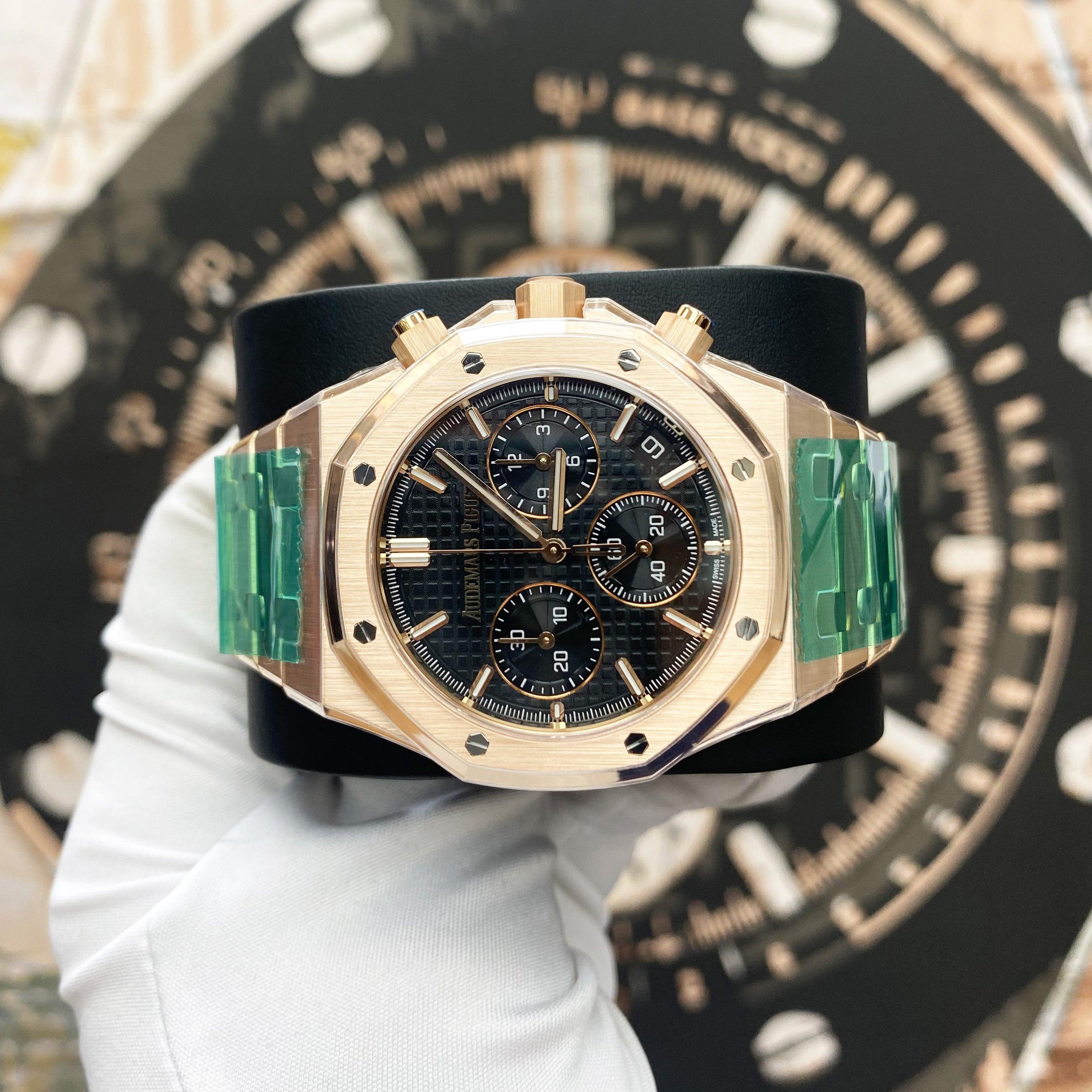 Audemars Piguet Royal Oak 41mm 26240OR.OO.1320OR.06 Black Dial - Gotham Trading
