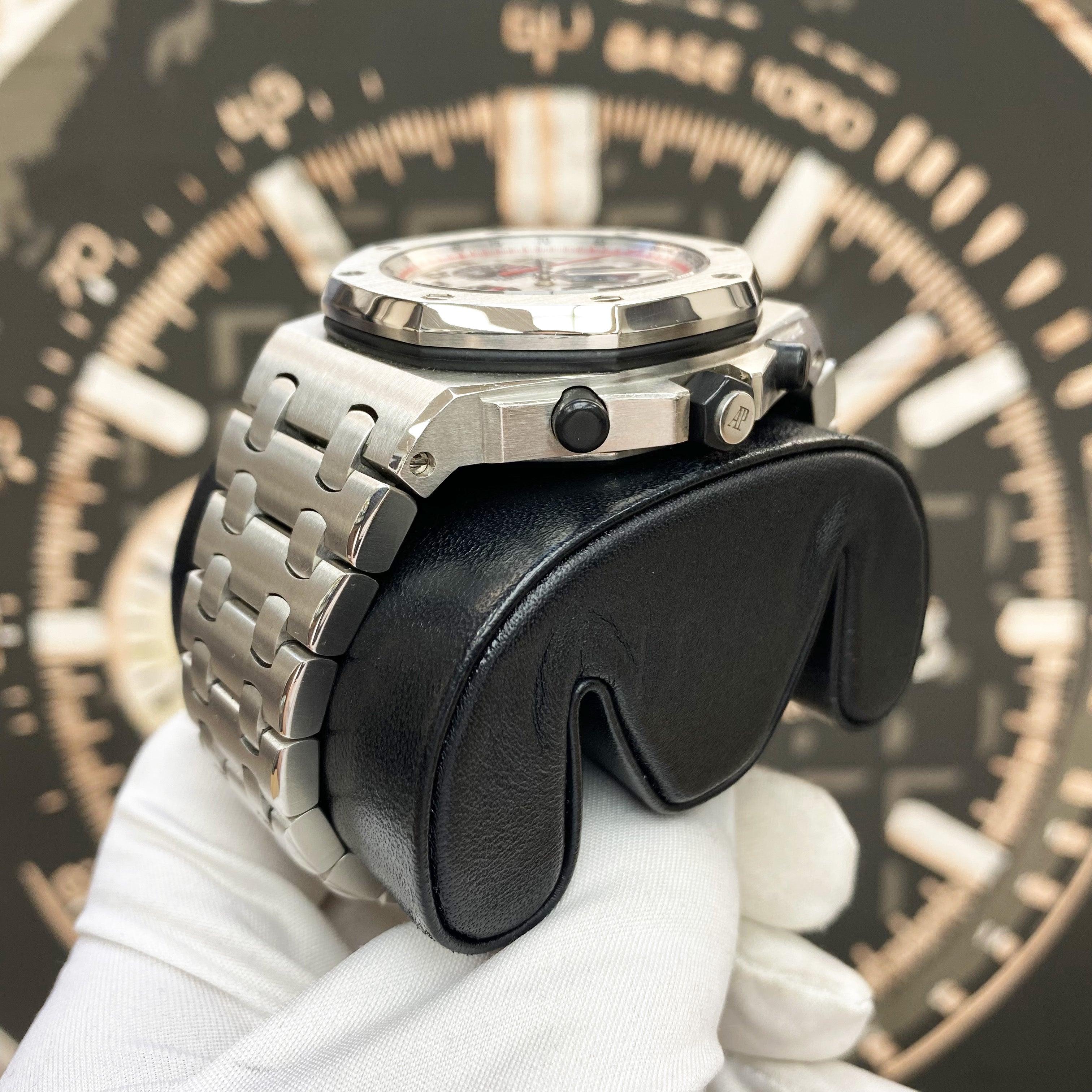 Audemars Piguet Royal Oak Offshore Chronograph 42mm 26170ST.OO.1000ST.01 White Dial Pre-Owned - Gotham Trading