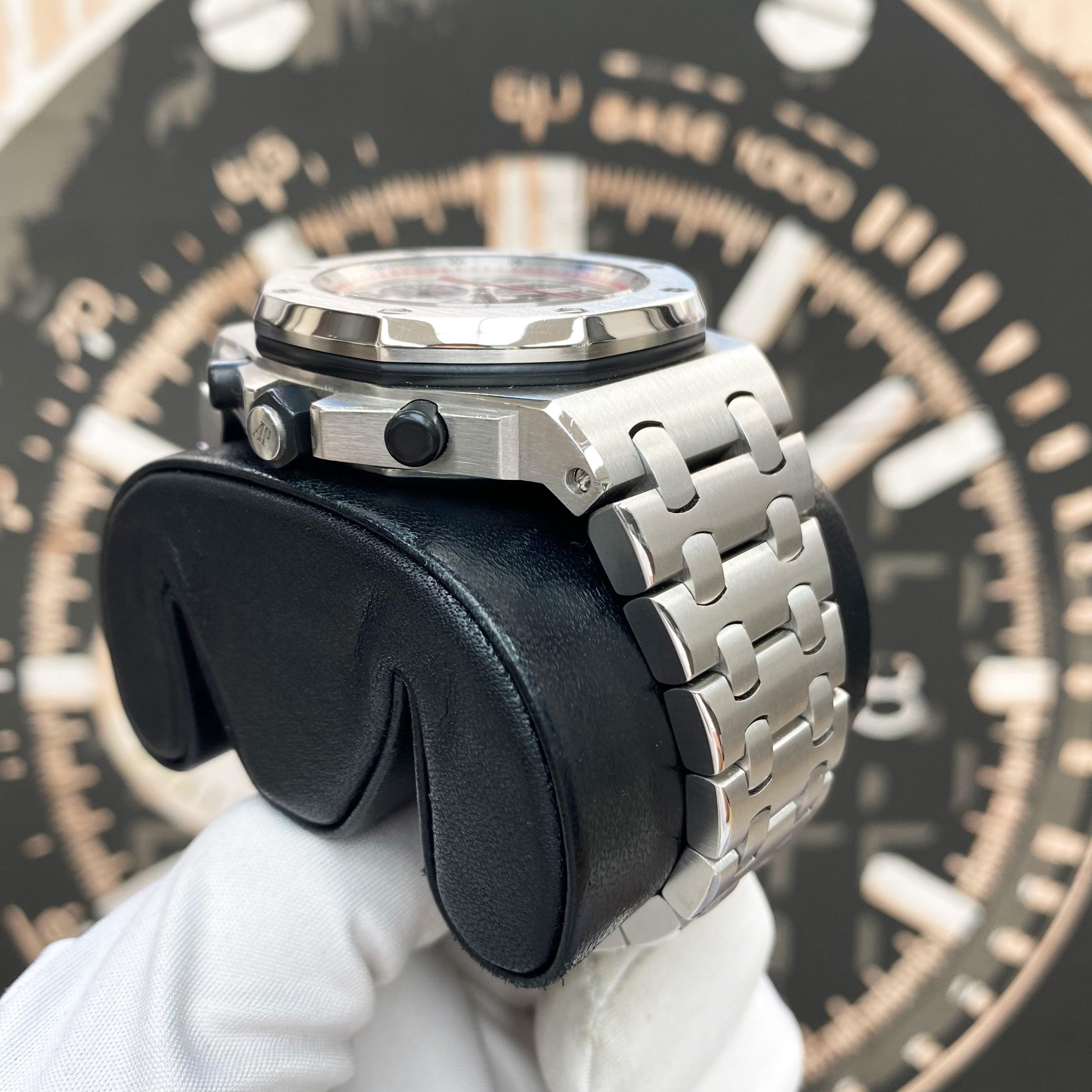 Audemars Piguet Royal Oak Offshore Chronograph 42mm 26170ST.OO.1000ST.01 White Dial Pre-Owned - Gotham Trading