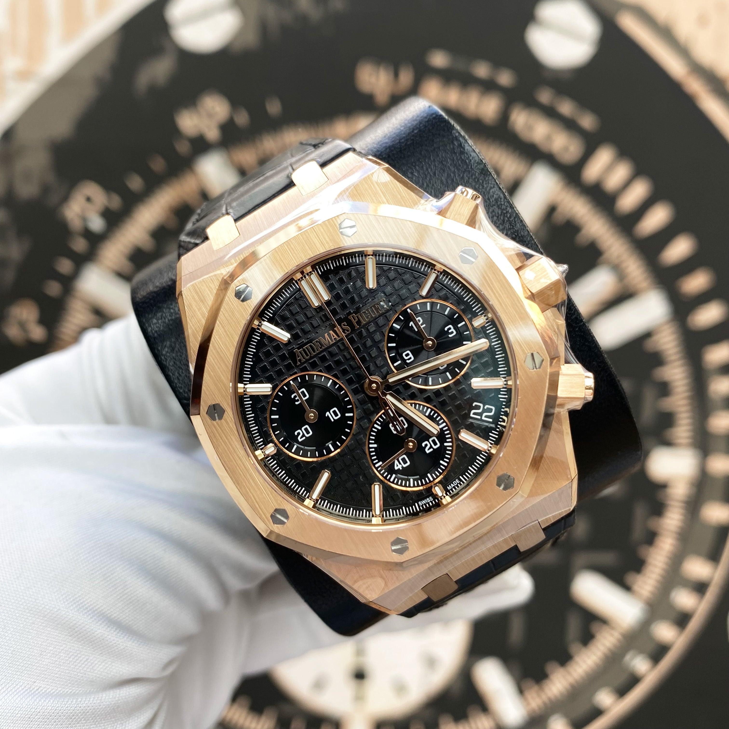 Audemars Piguet Royal Oak 41mm 26240OR.OO.D002CR.02 Black Dial - Gotham Trading