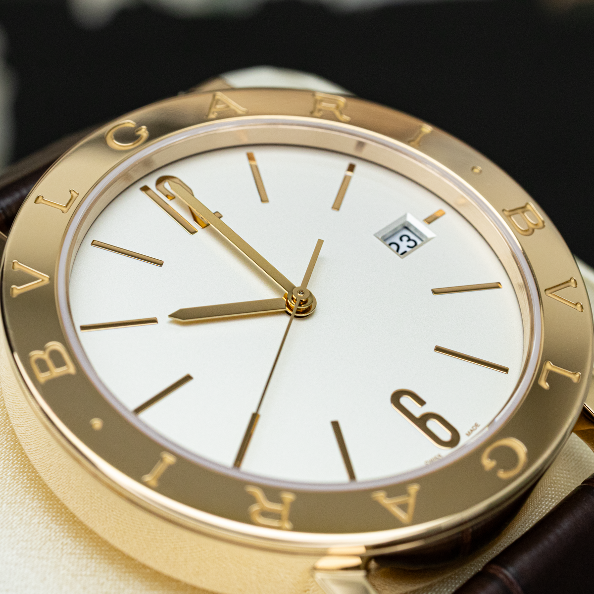 Bulgari Bvlgari Bvlgari Automatic 103968 38mm White Dial