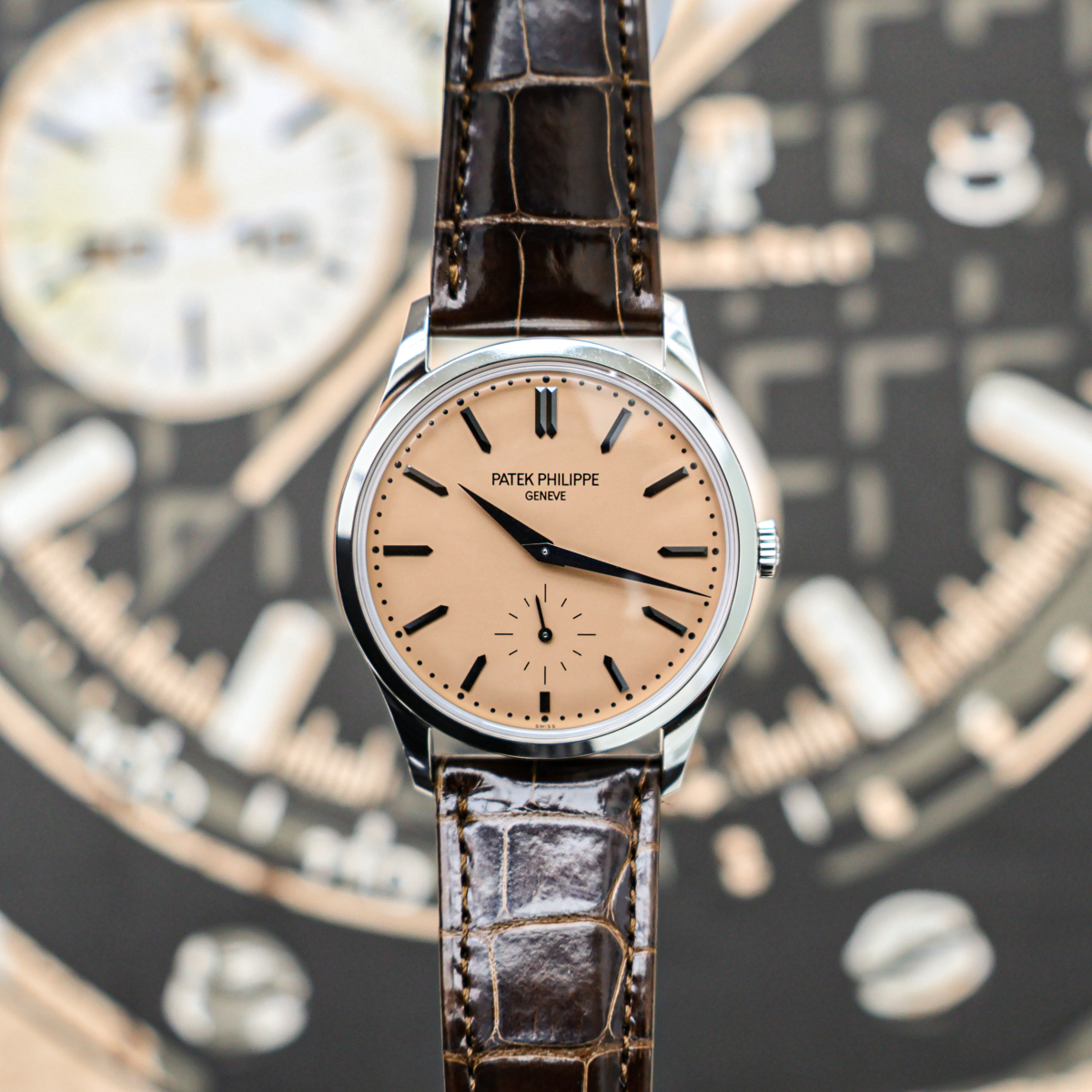 INCOMING Patek Philippe 2026 Calatrava Small Seconds 6196P 38mm Salmon Dial