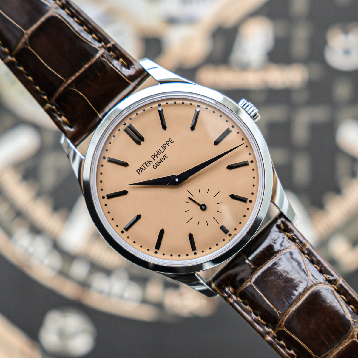 INCOMING Patek Philippe 2026 Calatrava Small Seconds 6196P 38mm Salmon Dial