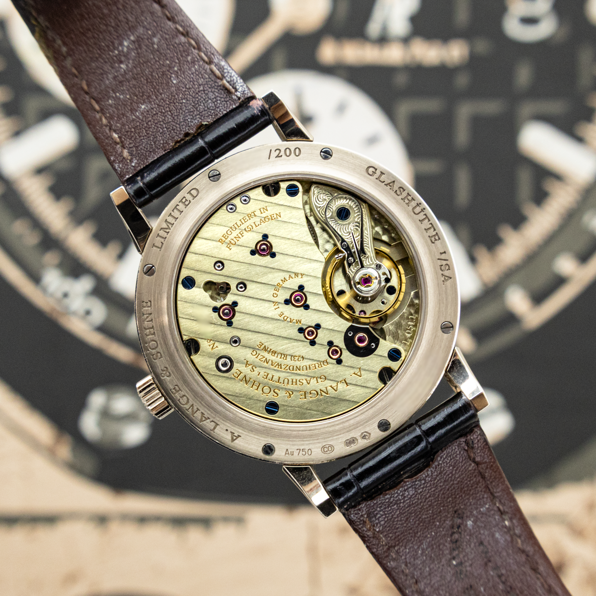 A. Lange & Söhne 1815 F.A Lange 200th Anniversary Limited Edition 236.050 40mm Silver Dial Pre-Owned