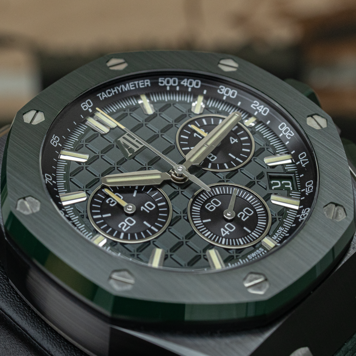 Audemars Piguet Royal Oak Offshore Chronograph 26240CE 43mm Dark Green Dial
