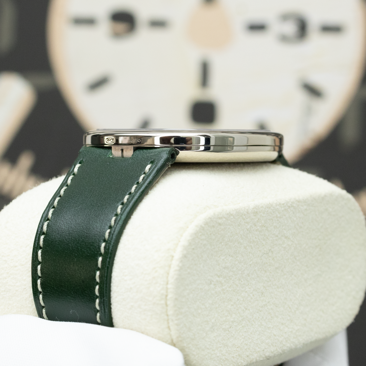 Patek Philippe Golden Ellipse 5738G 34.5mm Green Dial