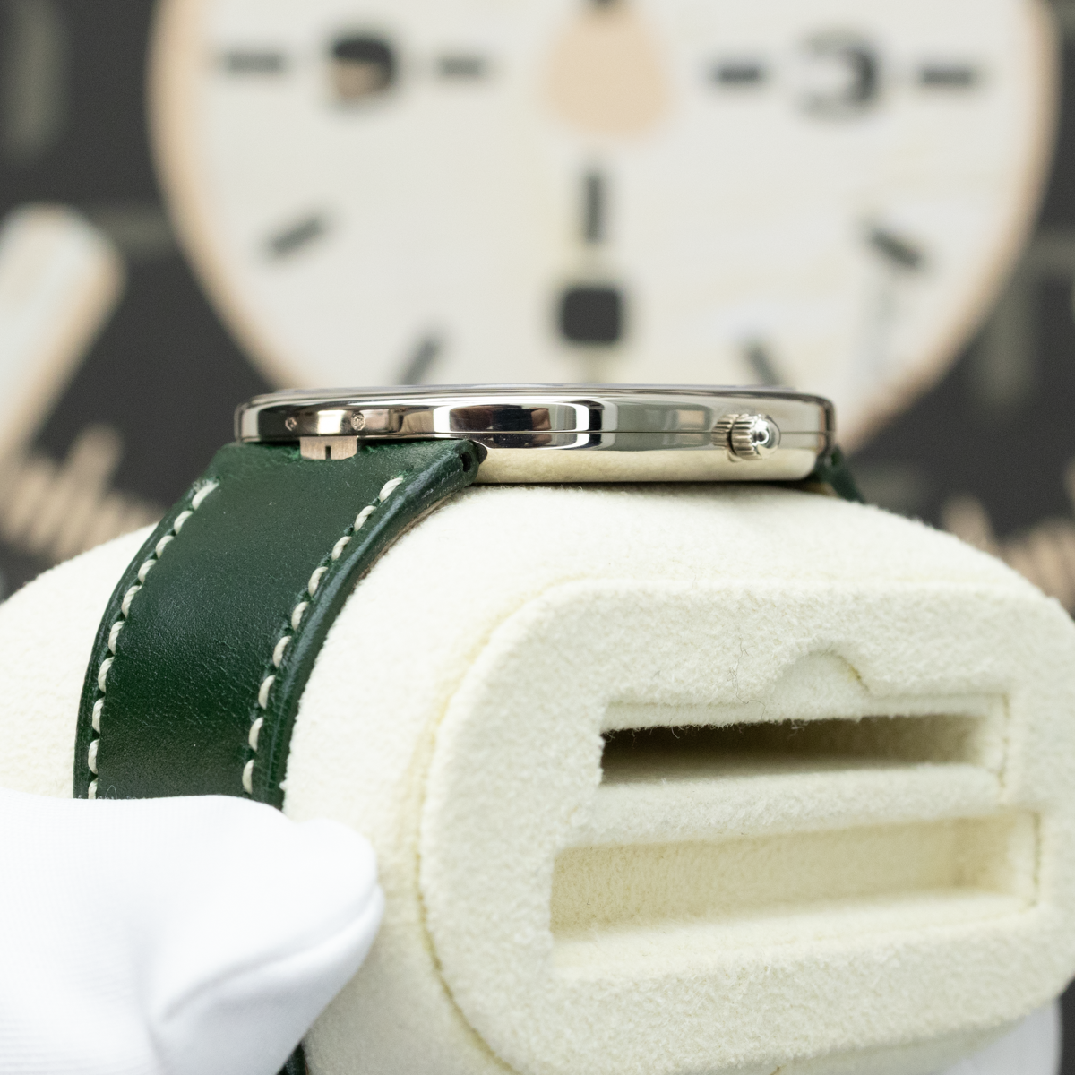 Patek Philippe Golden Ellipse 5738G 34.5mm Green Dial