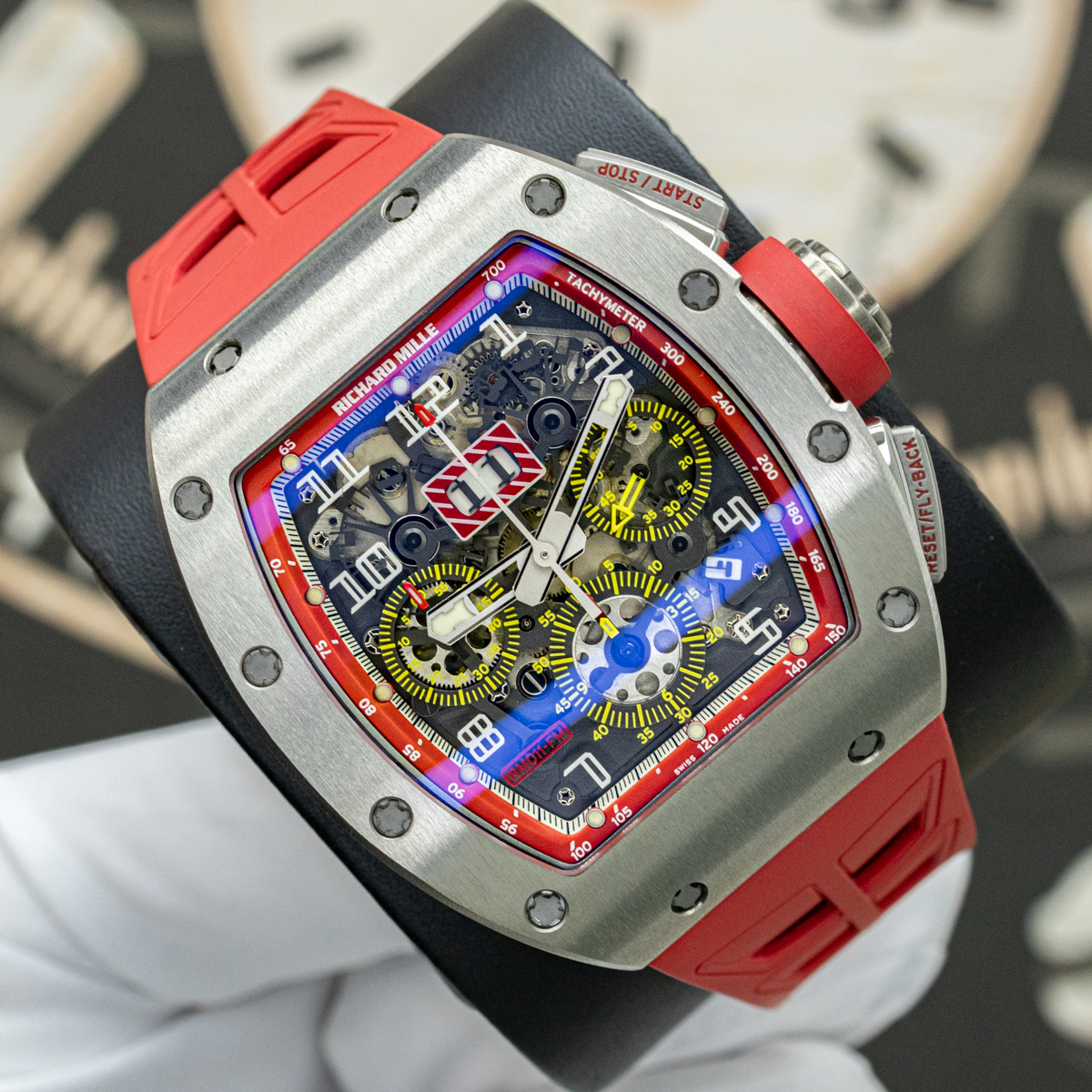 Richard Mille RM 011-FM Felipe Massa Limited Edition 40mm Openworked Dial Pre-Owned