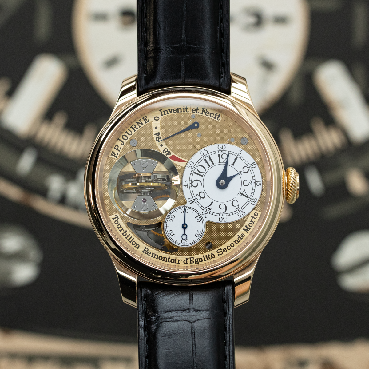F.P.Journe Classique Tourbillon Souverain Vertical TV 42mm Rose Gold Dial Pre-Owned