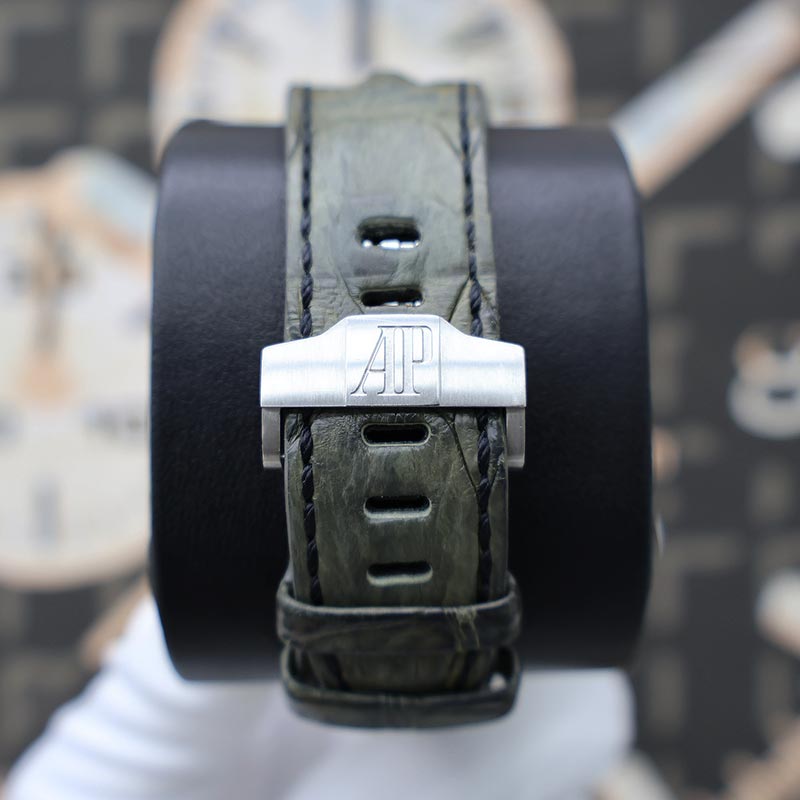 Audemars Piguet Royal Oak Offshore Deployment Buckle Elephant 42mm 26470ST Grey Dial Pre-Owned