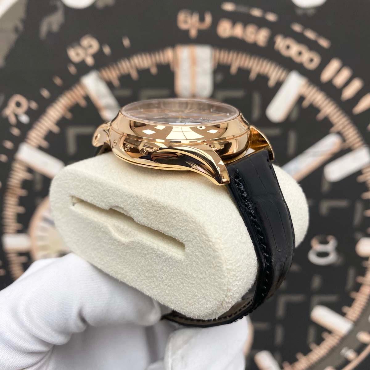 Patek Philippe Annual Calendar Chronograph Complication 42mm 5905R Black Dial - Gotham Trading