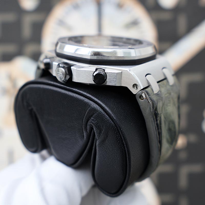 Audemars Piguet Royal Oak Offshore Deployment Buckle Elephant 42mm 26470ST Grey Dial Pre-Owned