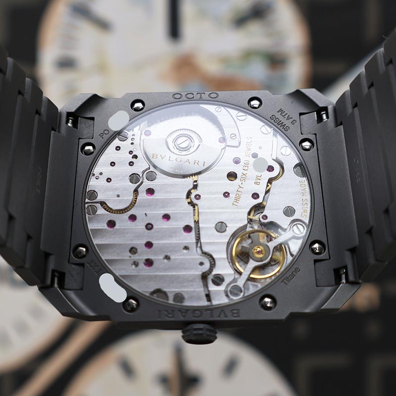 Bulgari Octo Finissimo Titanium 40mm Grey Dial 102713 Pre-Owned