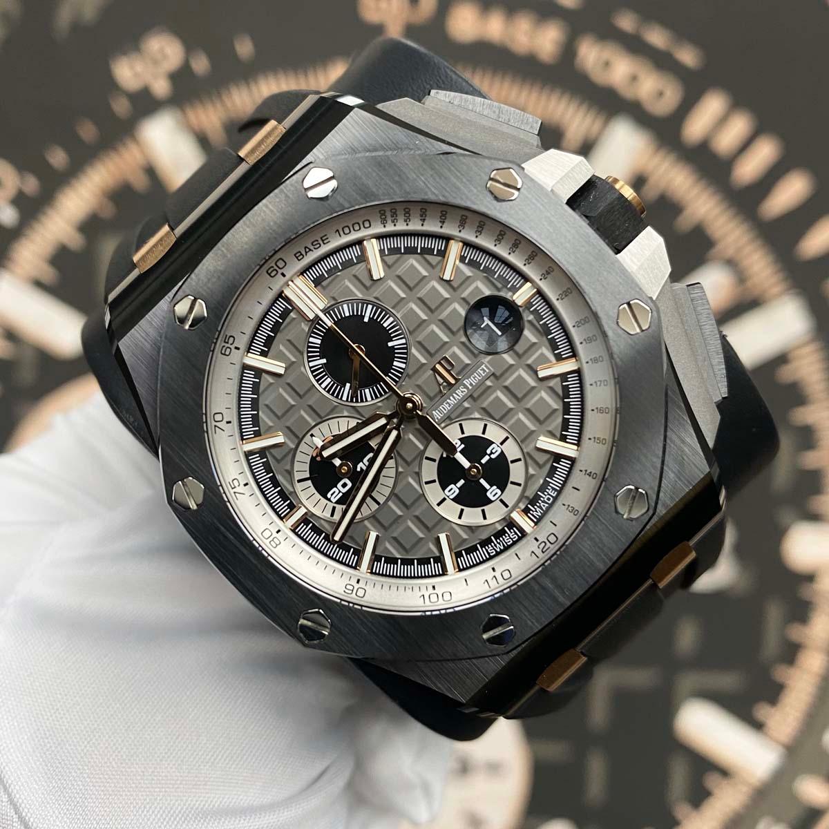 Audemars Piguet Limited Edition Royal Oak Offshore Pride Of Germany 44mm 26415CE.OO.A002CA.01 Grey Dial - Gotham Trading