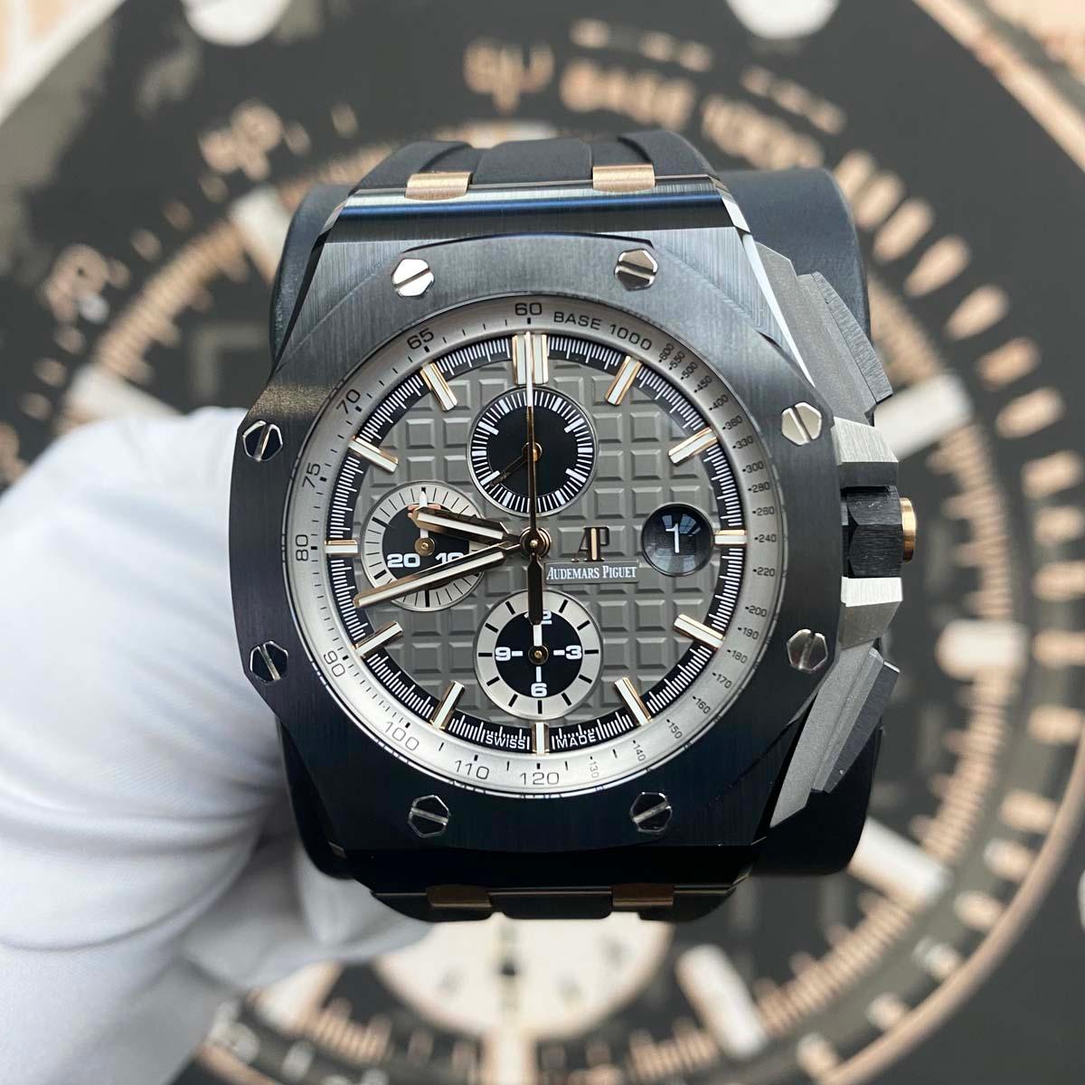 Audemars Piguet Limited Edition Royal Oak Offshore Pride Of Germany 44mm 26415CE.OO.A002CA.01 Grey Dial - Gotham Trading