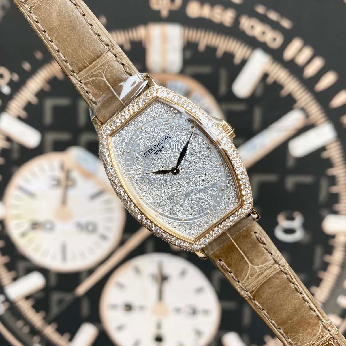 Patek Philippe Gondolo Haute Joaillerie 38mm 7099R Diamond Dial Unworn - Gotham Trading