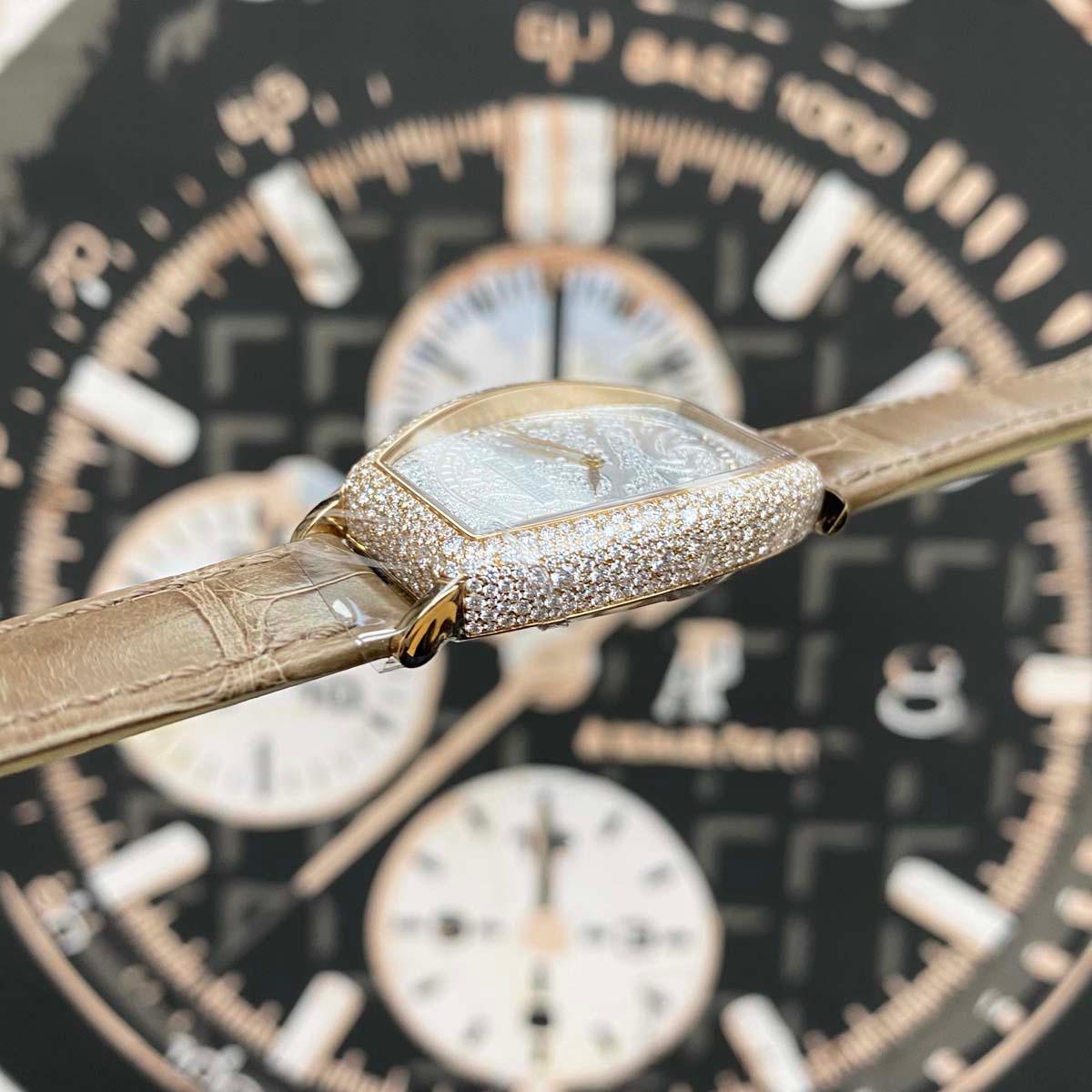 Patek Philippe Gondolo Haute Joaillerie 38mm 7099R Diamond Dial Unworn - Gotham Trading