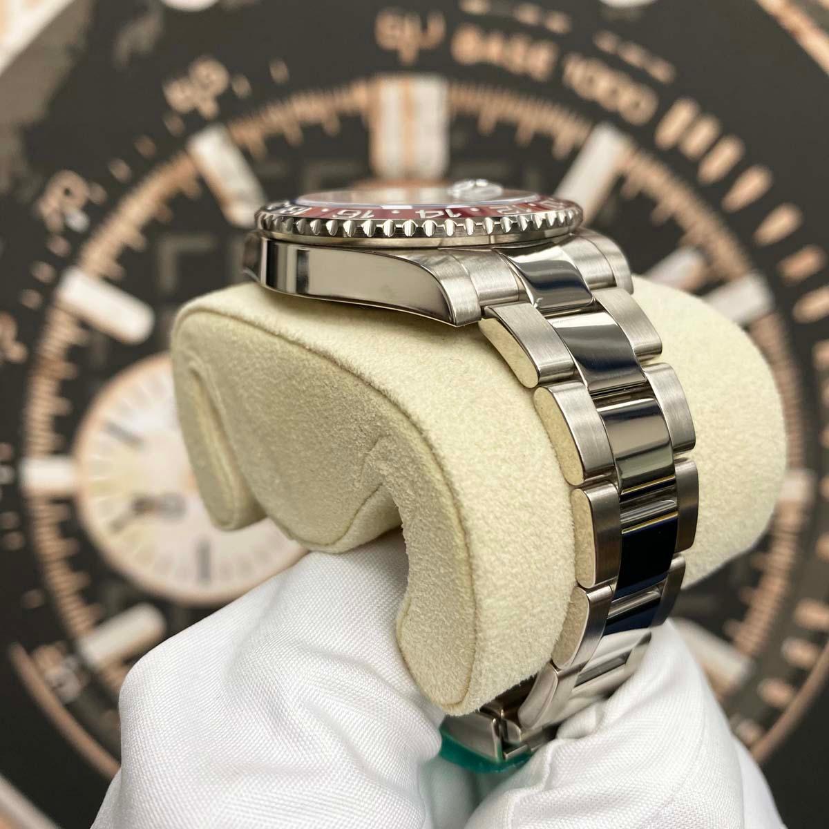 Rolex GMT-Master II "Pepsi" 40mm 126719BLRO White Gold Meteorite Dial Pre-Owned - Gotham Trading