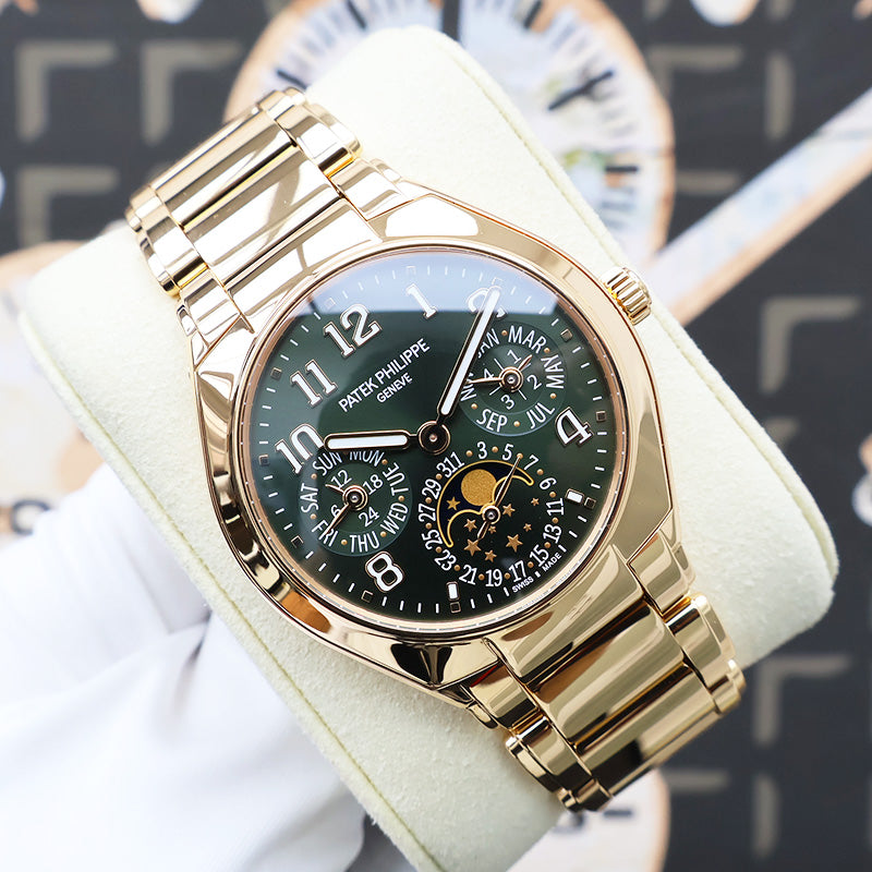 INCOMING Patek Philippe 2025 Twenty~4 Perpetual Calendar 36mm 7340/1R-010 Olive Green Dial