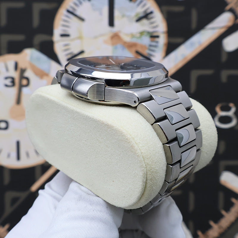 Patek Philippe Nautilus Travel Time Chronograph 40mm 5990/1A Black Dial 2017 Pre-Owned