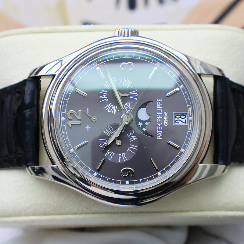Patek Philippe Annual Calendar Complication 39mm 5146G-010 Grey Dial Pre-Owned