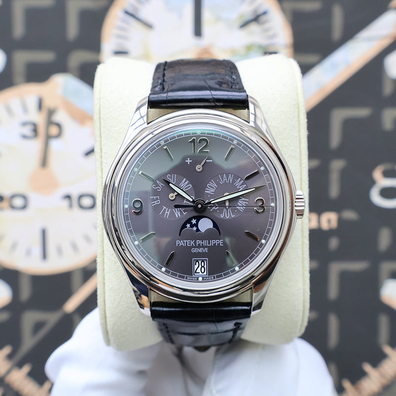 Patek Philippe Annual Calendar Complication 39mm 5146G-010 Grey Dial Pre-Owned