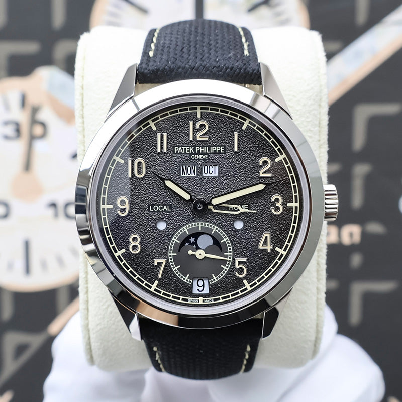 Patek Philippe Complications Annual Calendar Travel Time 41mm 5326G-001 Charcoal Grey Dial