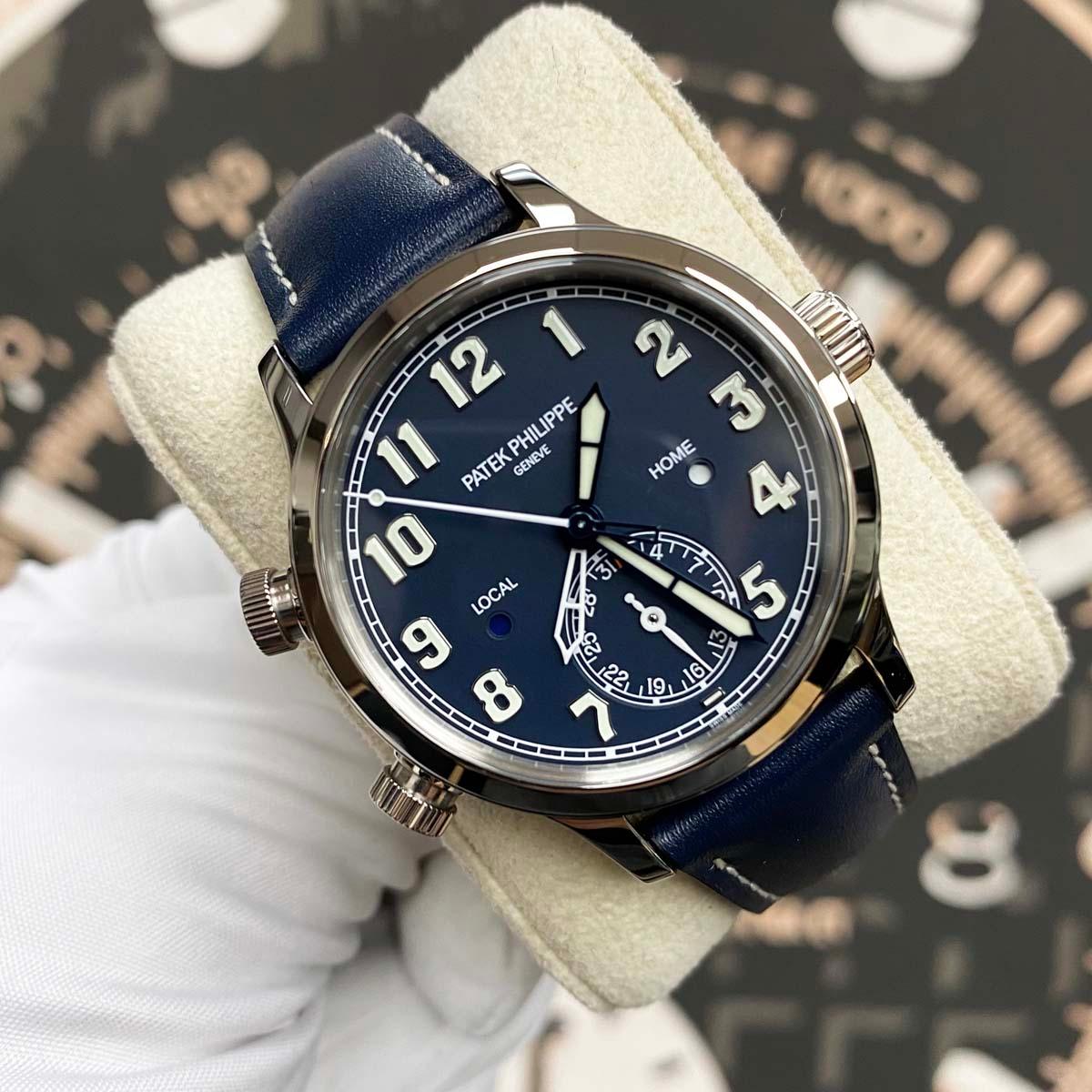 Patek Philippe Complications Self-Winding 37mm 7234G-001 Blue Dial Unworn - Gotham Trading