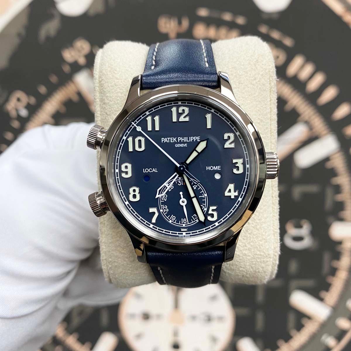 Patek Philippe Complications Self-Winding 37mm 7234G-001 Blue Dial Unworn - Gotham Trading