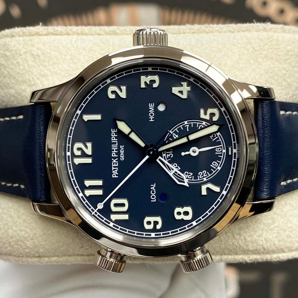 Patek Philippe Complications Self-Winding 37mm 7234G-001 Blue Dial Unworn - Gotham Trading
