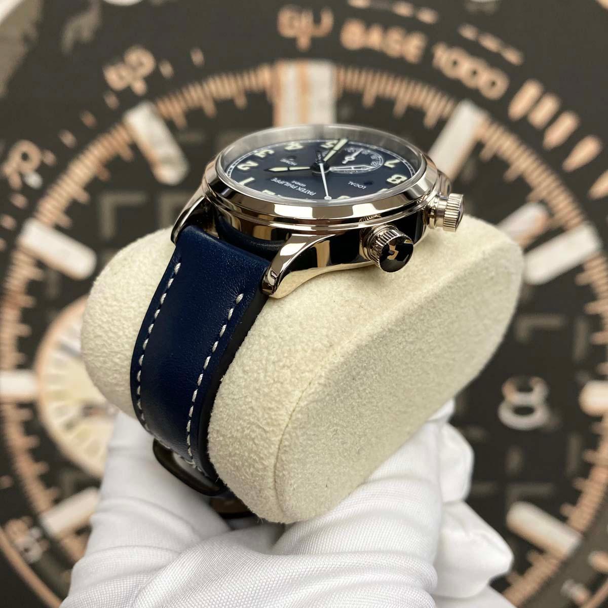 Patek Philippe Complications Self-Winding 37mm 7234G-001 Blue Dial Unworn - Gotham Trading