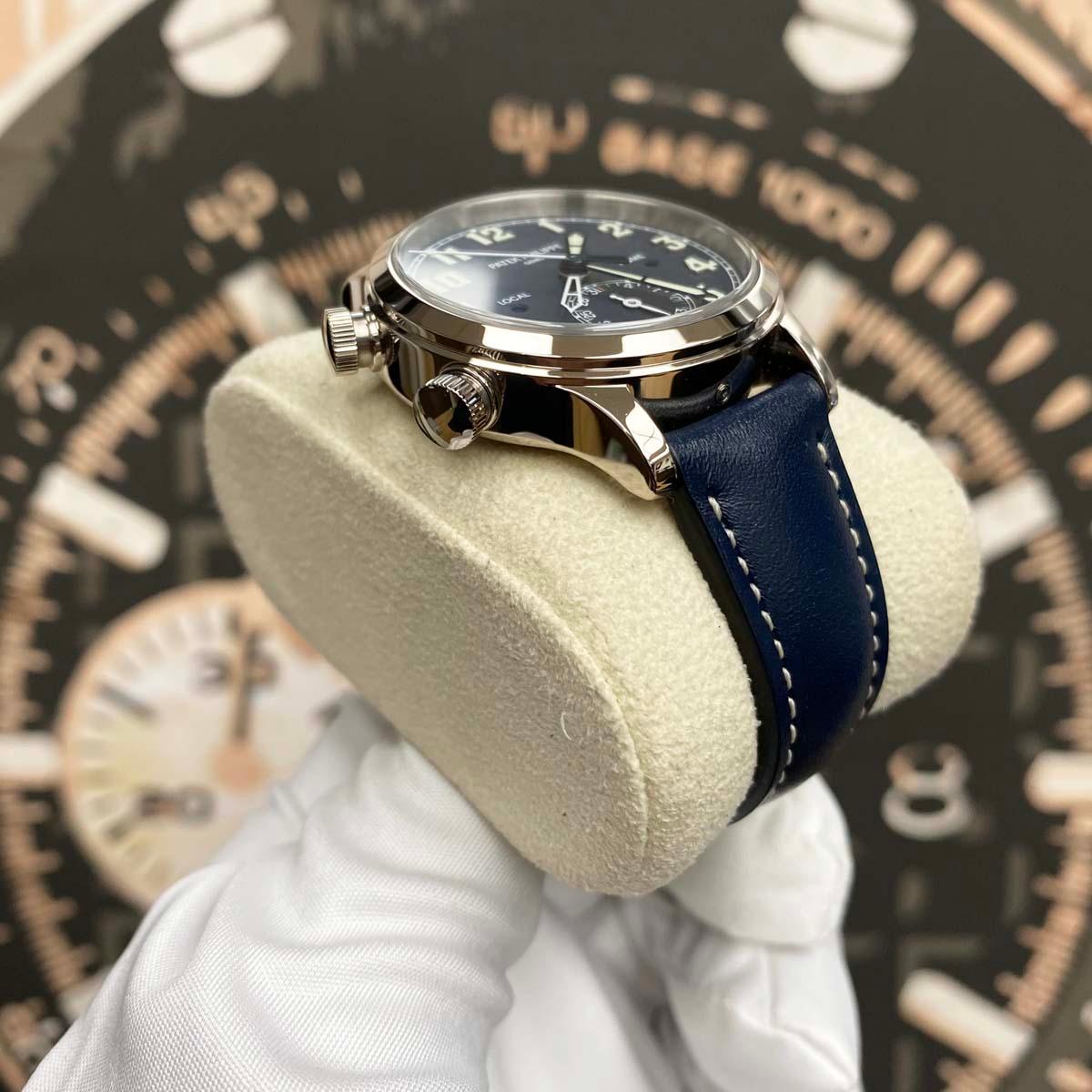 Patek Philippe Complications Self-Winding 37mm 7234G-001 Blue Dial Unworn - Gotham Trading