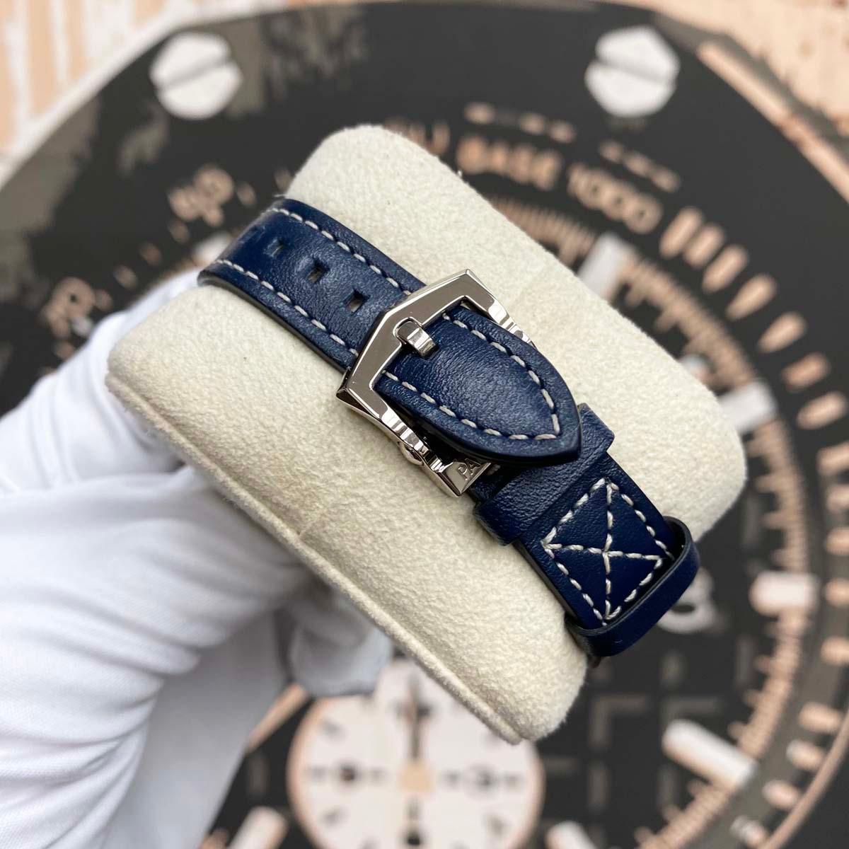 Patek Philippe Complications Self-Winding 37mm 7234G-001 Blue Dial Unworn - Gotham Trading