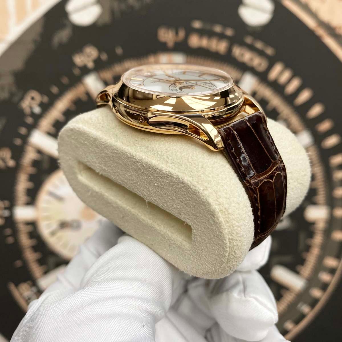 Patek Philippe Annual Calendar Complication 40mm 5205R-001 Cream White Dial Pre-Owned - Gotham Trading