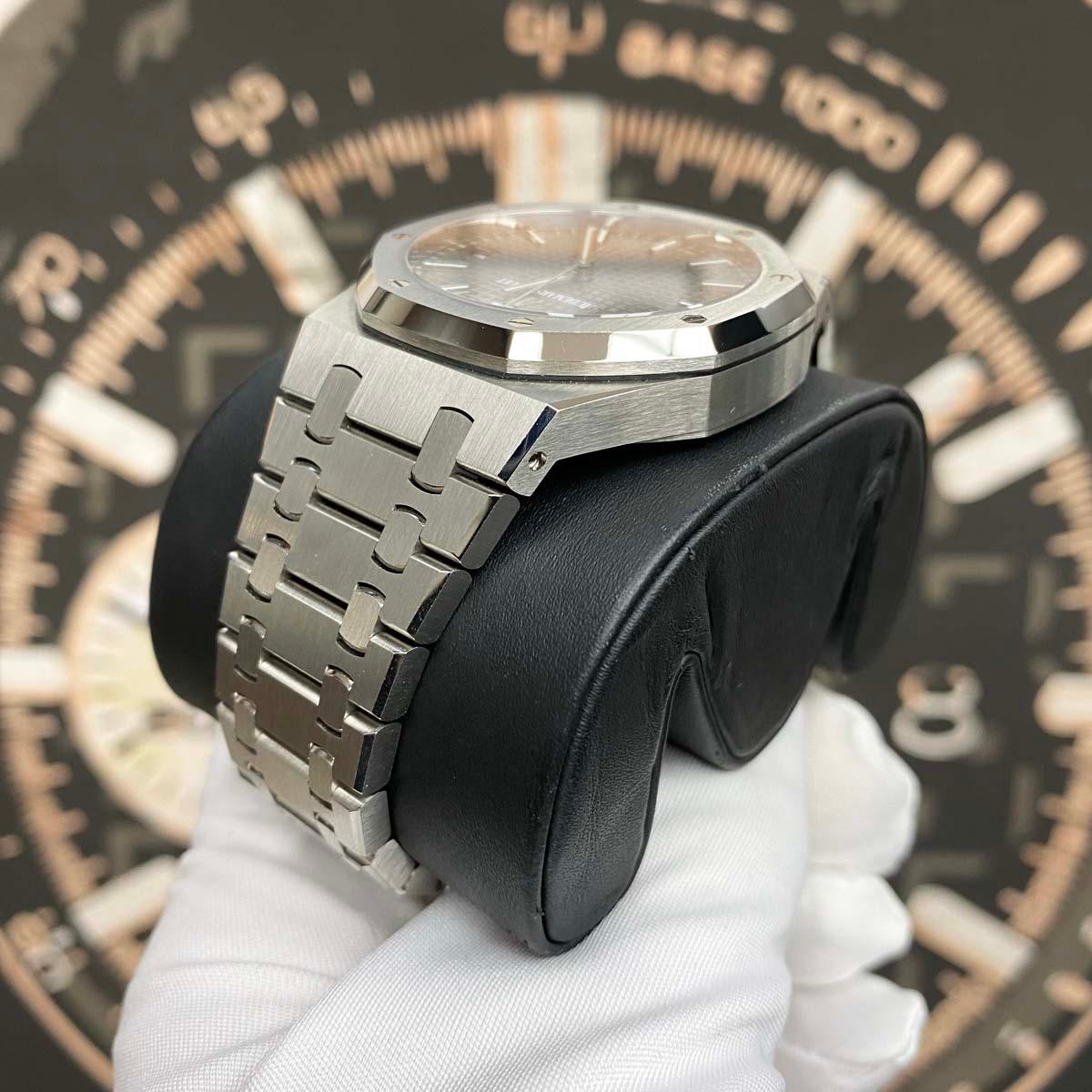 Audemars Piguet Royal Oak 41mm 15500ST.OO.1220ST.02 Grey Dial Pre-Owned - Gotham Trading