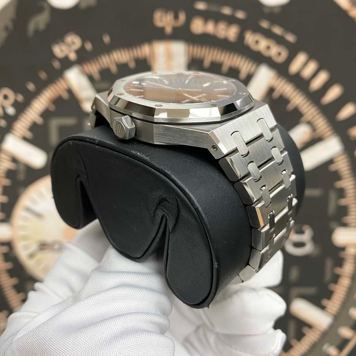 Audemars Piguet Royal Oak 41mm 15500ST.OO.1220ST.03 Black Dial Unworn Condition - Gotham Trading