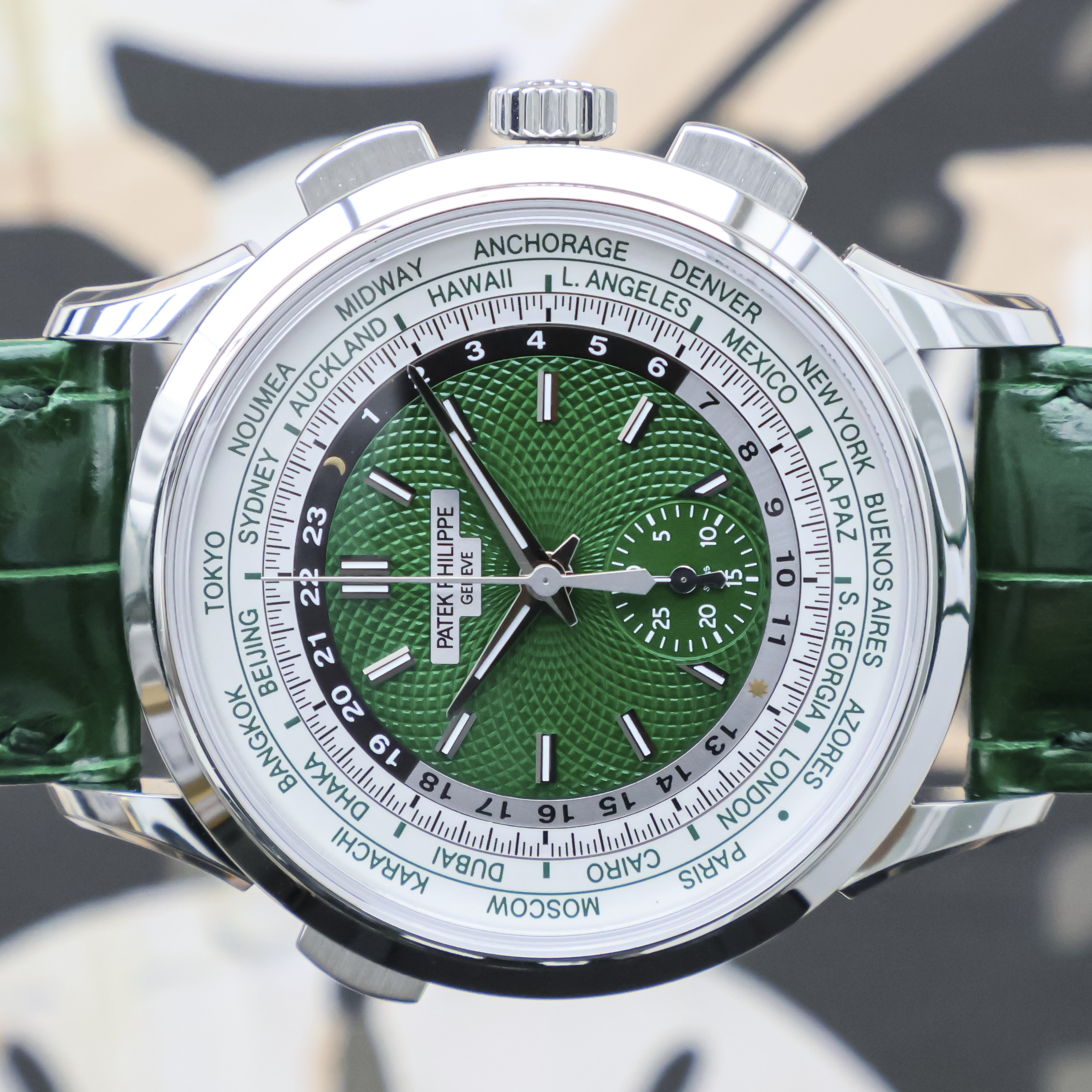 Patek Philippe 2025 Complications Self-Winding 39mm 5930P Green / White Dial