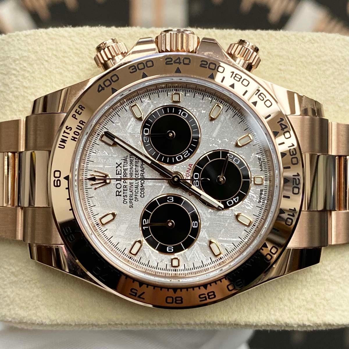 Rolex Daytona 40mm 116505 Meteorite Discontinued Dial UNWORN - Gotham Trading