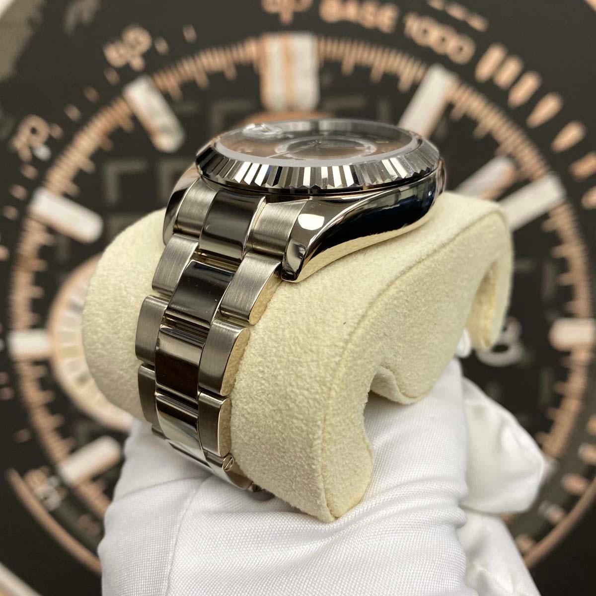 Rolex Sky-Dweller 42mm 326939 White Gold Black Dial Pre-Owned - Gotham Trading