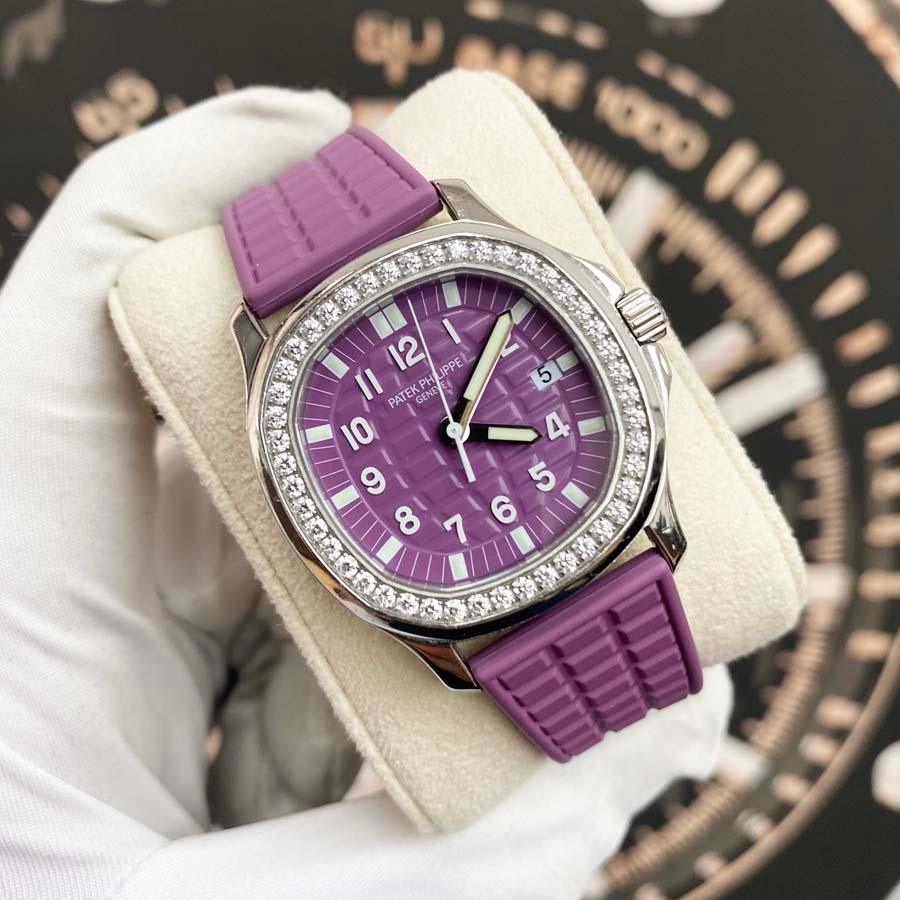 Patek Philippe Aquanaut Quartz 35mm 5067A Pink Dial Pre-Owned - Gotham Trading
